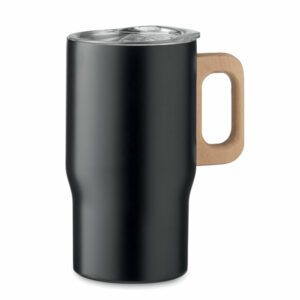 Gobelet isotherme avec poignée bois TUMBOO 350 ml