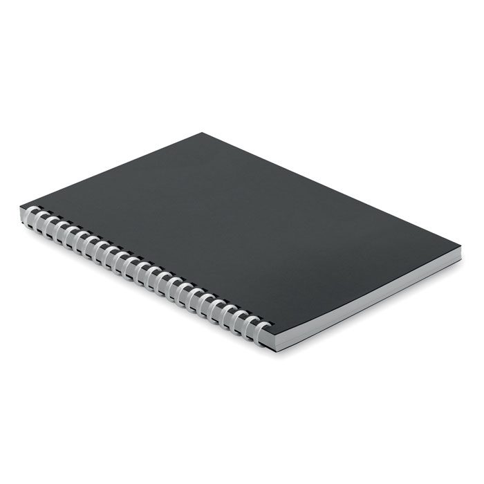 Carnet A5 à spirale en carton recyclé RECARNOTE