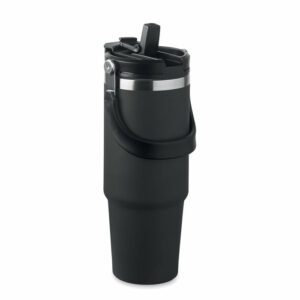 Gobelet isotherme avec paille SUMA HAND 850 ml