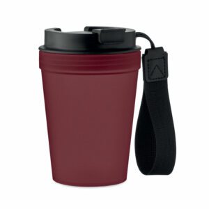 Gobelet en PP avec dragonne RPET ISFORDEN 300 ml