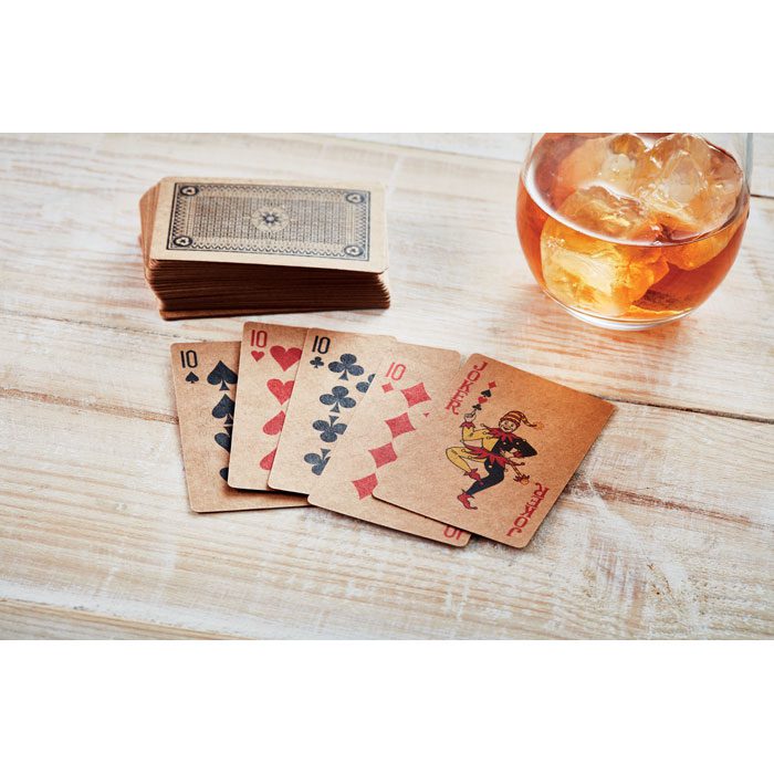 Jeu de cartes en papier recyclé ARUBA + – Image 6