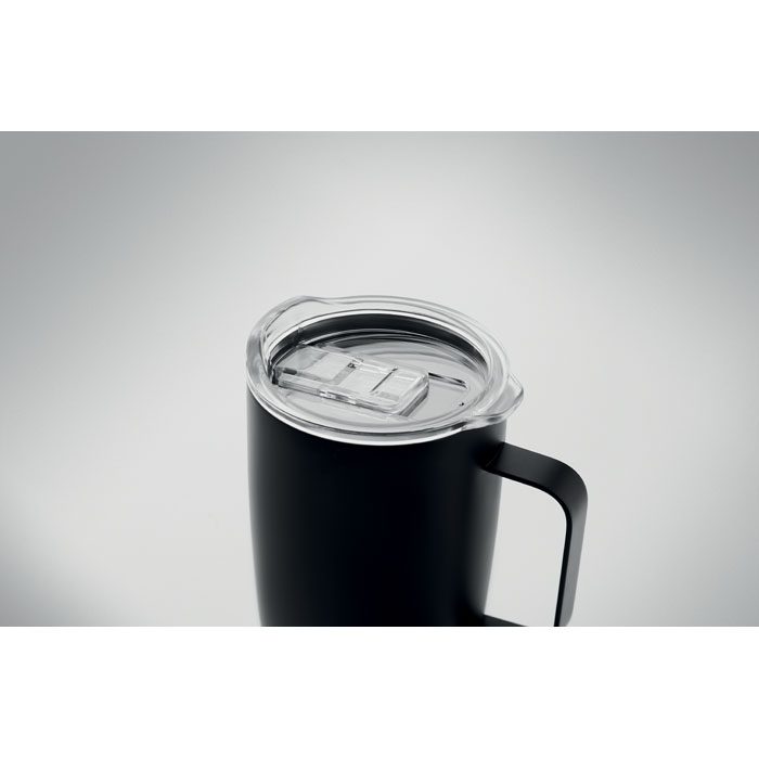 Mug isotherme en acier et liège RUBY 300 ml – Image 5