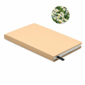 Carnet A5 en papier recyclé à graines GROW