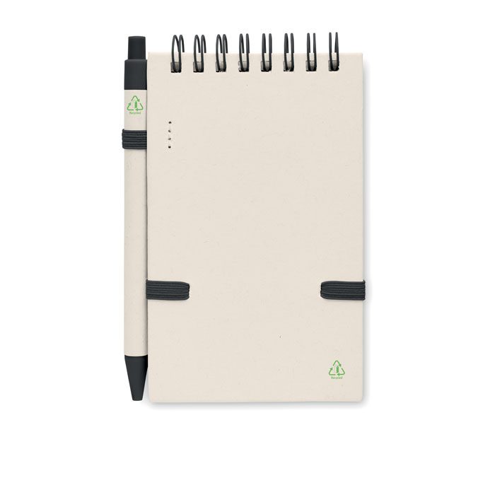 Carnet A6 en carton de lait recyclé MITO SET – Image 2