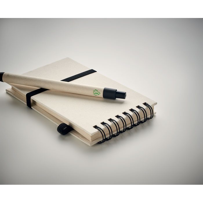 Carnet A6 en carton de lait recyclé MITO SET – Image 5